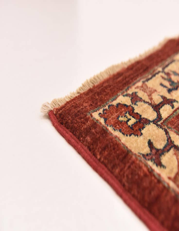 Detail image of  6' 10 x 9' 9  Hand Knotted Ariana Ziegler Rug