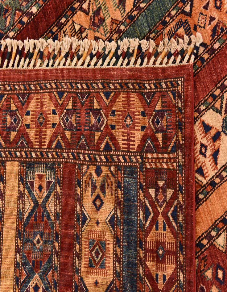 Detail image of  6' 6 x 9' 6  Hand Knotted Ariana Ziegler Rug