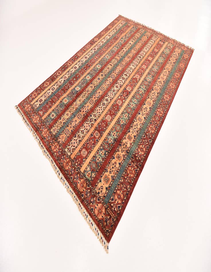 Detail image of  6' 6 x 9' 6  Hand Knotted Ariana Ziegler Rug