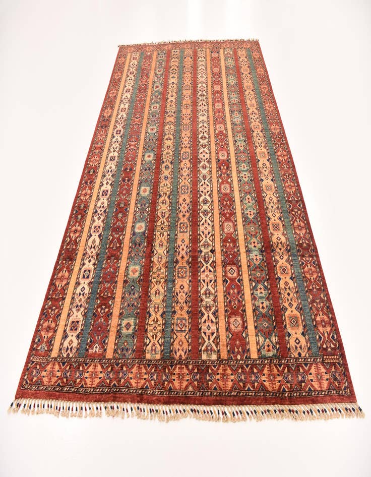 Detail image of  6' 6 x 9' 6  Hand Knotted Ariana Ziegler Rug