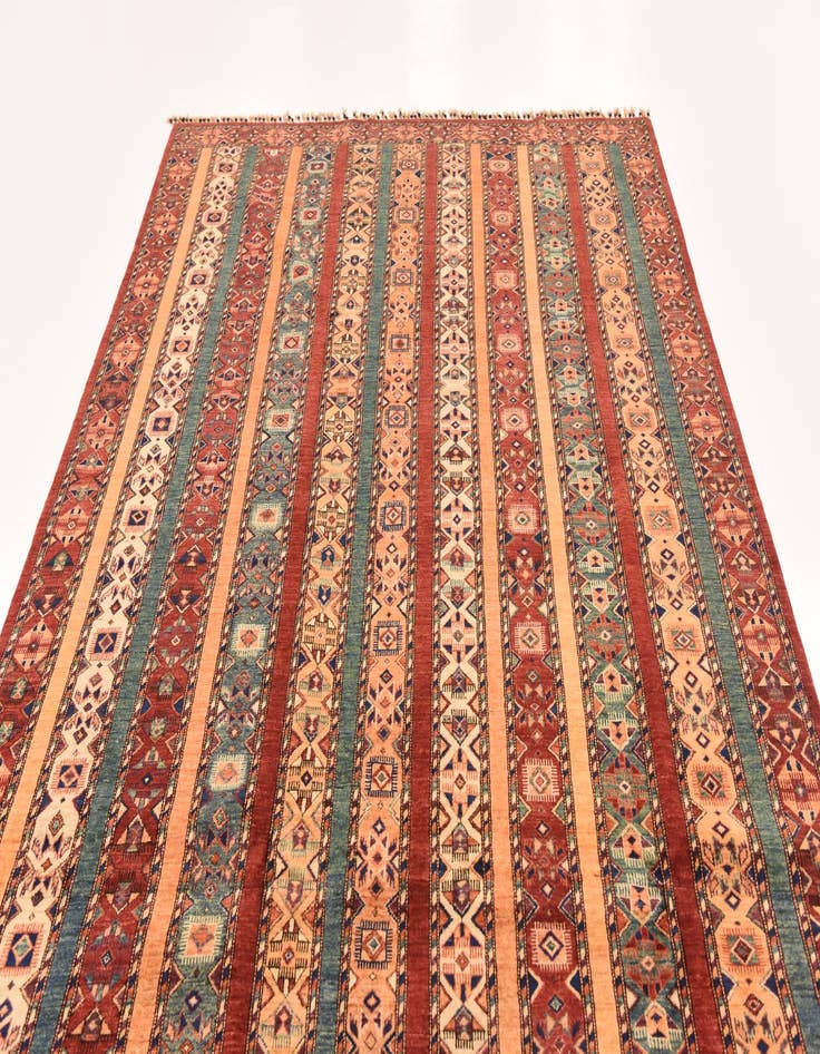 Detail image of  6' 6 x 9' 6  Hand Knotted Ariana Ziegler Rug