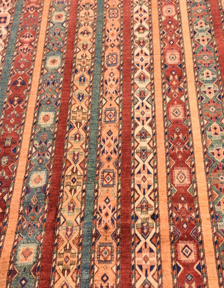 Detail image of  6' 6 x 9' 6  Hand Knotted Ariana Ziegler Rug