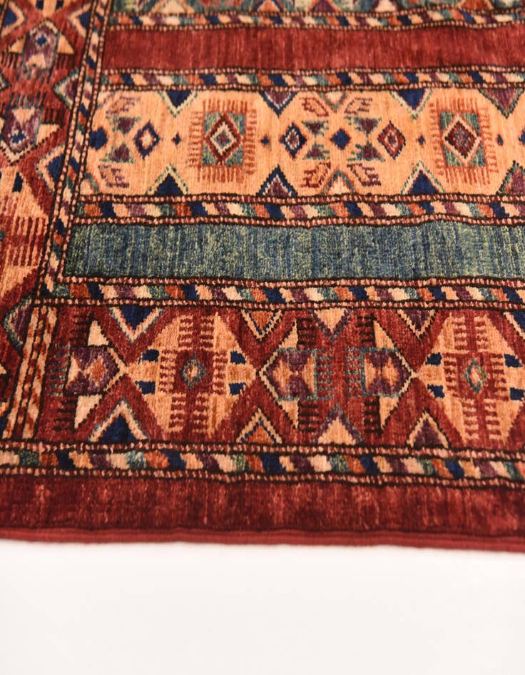 Detail image of  6' 6 x 9' 6  Hand Knotted Ariana Ziegler Rug