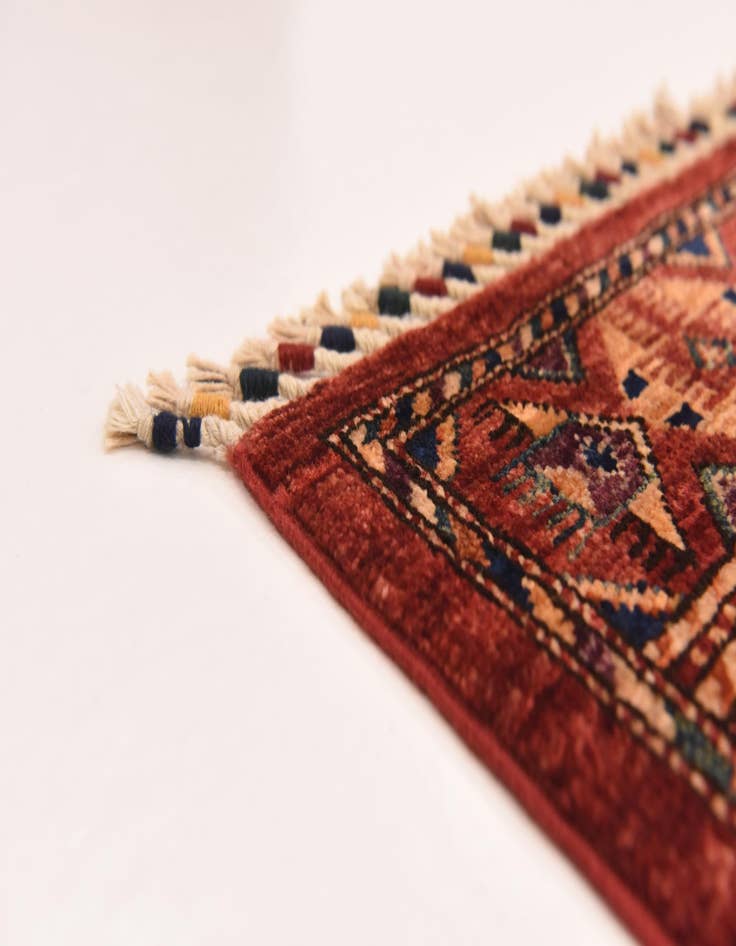 Detail image of  6' 6 x 9' 6  Hand Knotted Ariana Ziegler Rug