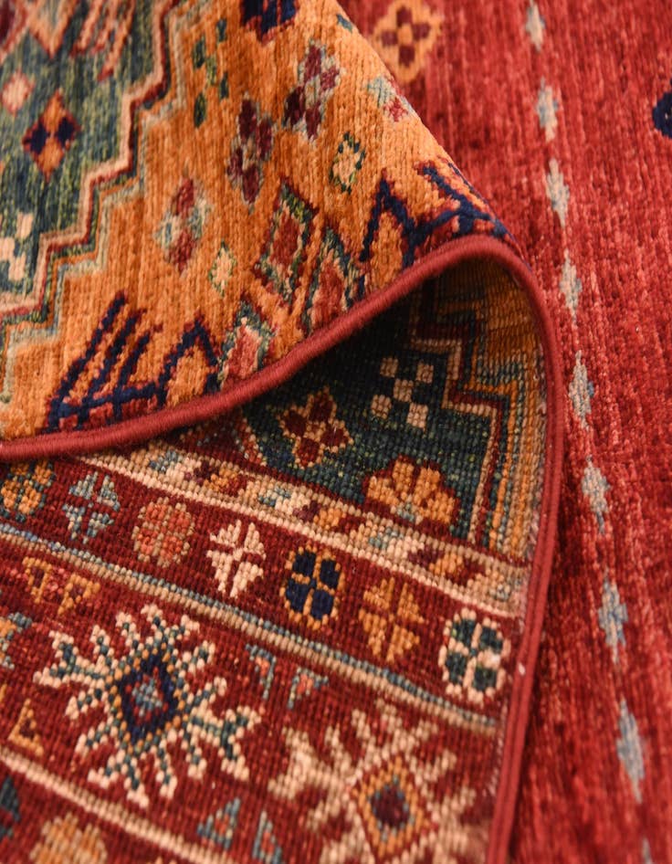 Detail image of  6' 6 x 9' 8  Hand Knotted Ariana Ziegler Rug