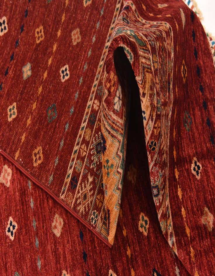 Detail image of  6' 6 x 9' 8  Hand Knotted Ariana Ziegler Rug