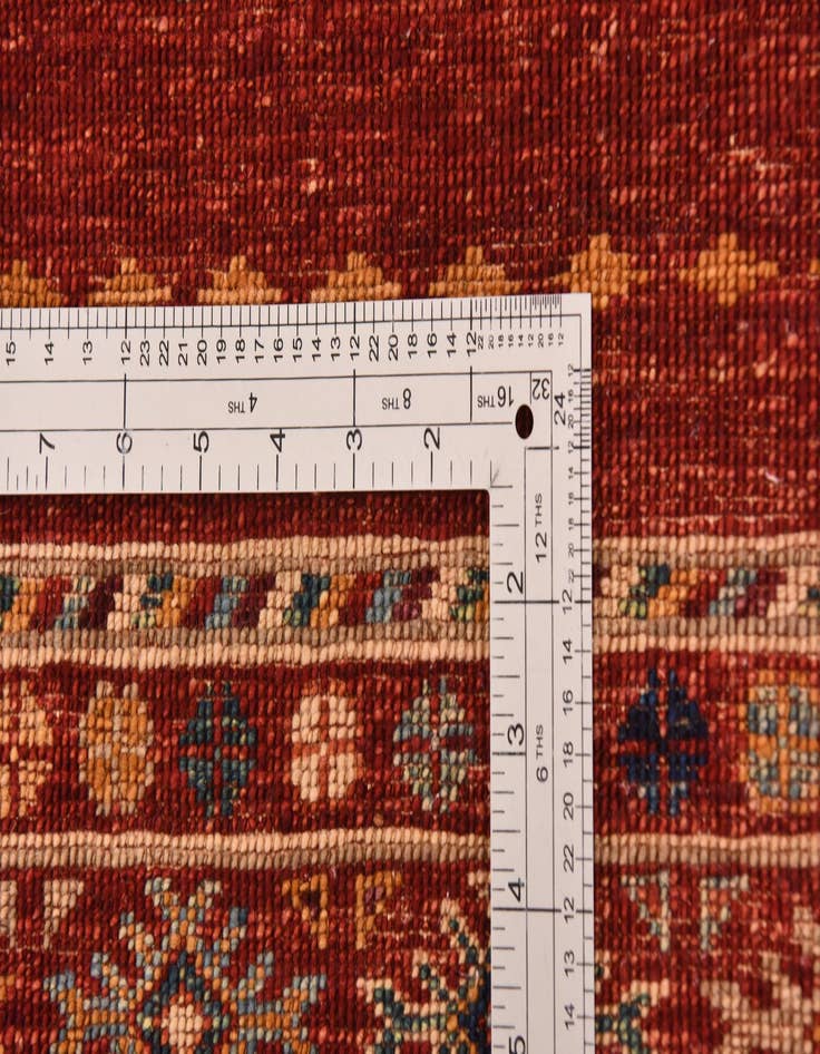 Detail image of  6' 6 x 9' 8  Hand Knotted Ariana Ziegler Rug