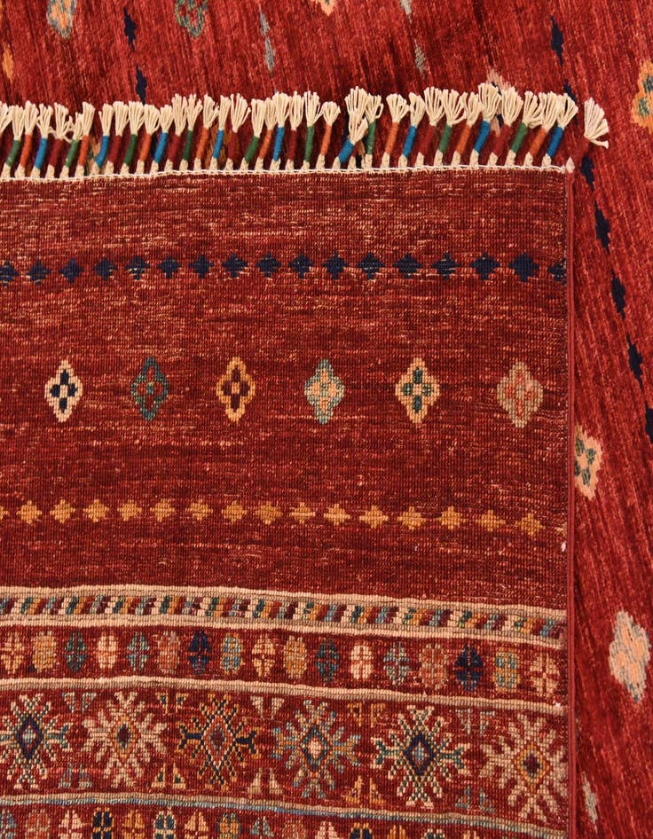 Detail image of  6' 6 x 9' 8  Hand Knotted Ariana Ziegler Rug