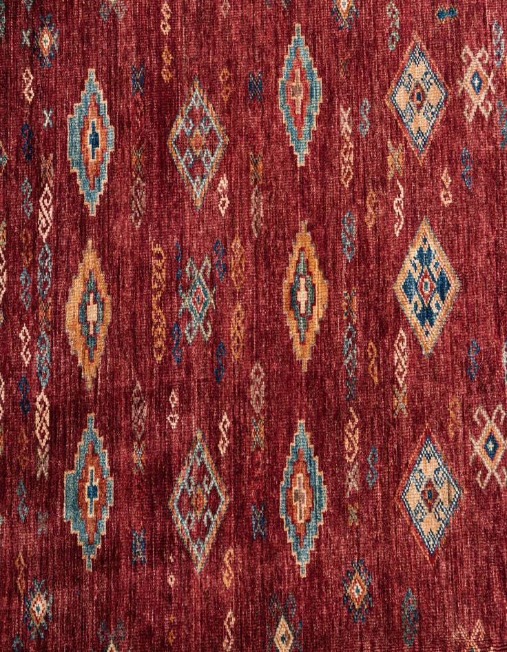 Detail image of  6' 10 x 9' 10  Hand Knotted Ariana Ziegler Oriental Rug