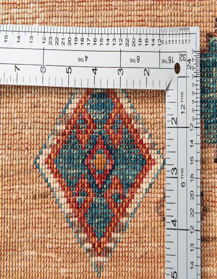 Detail image of  6' 10 x 9' 10  Hand Knotted Ariana Ziegler Oriental Rug