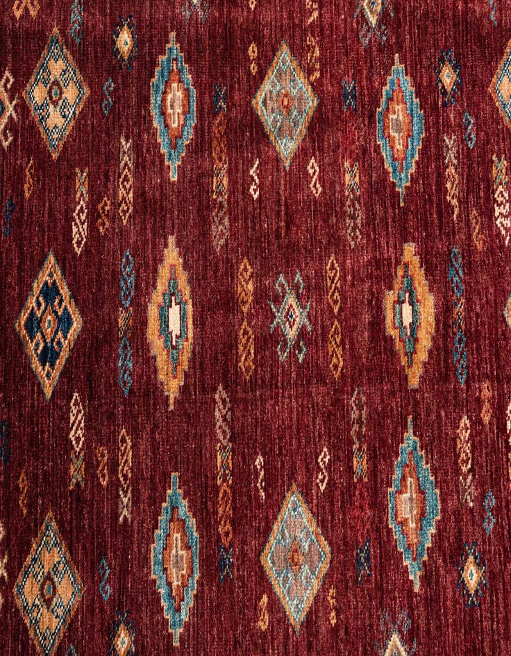 Detail image of  6' 10 x 9' 7  Hand Knotted Ariana Ziegler Oriental Rug