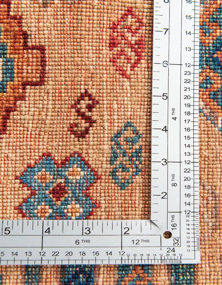 Detail image of  6' 10 x 9' 7  Hand Knotted Ariana Ziegler Oriental Rug