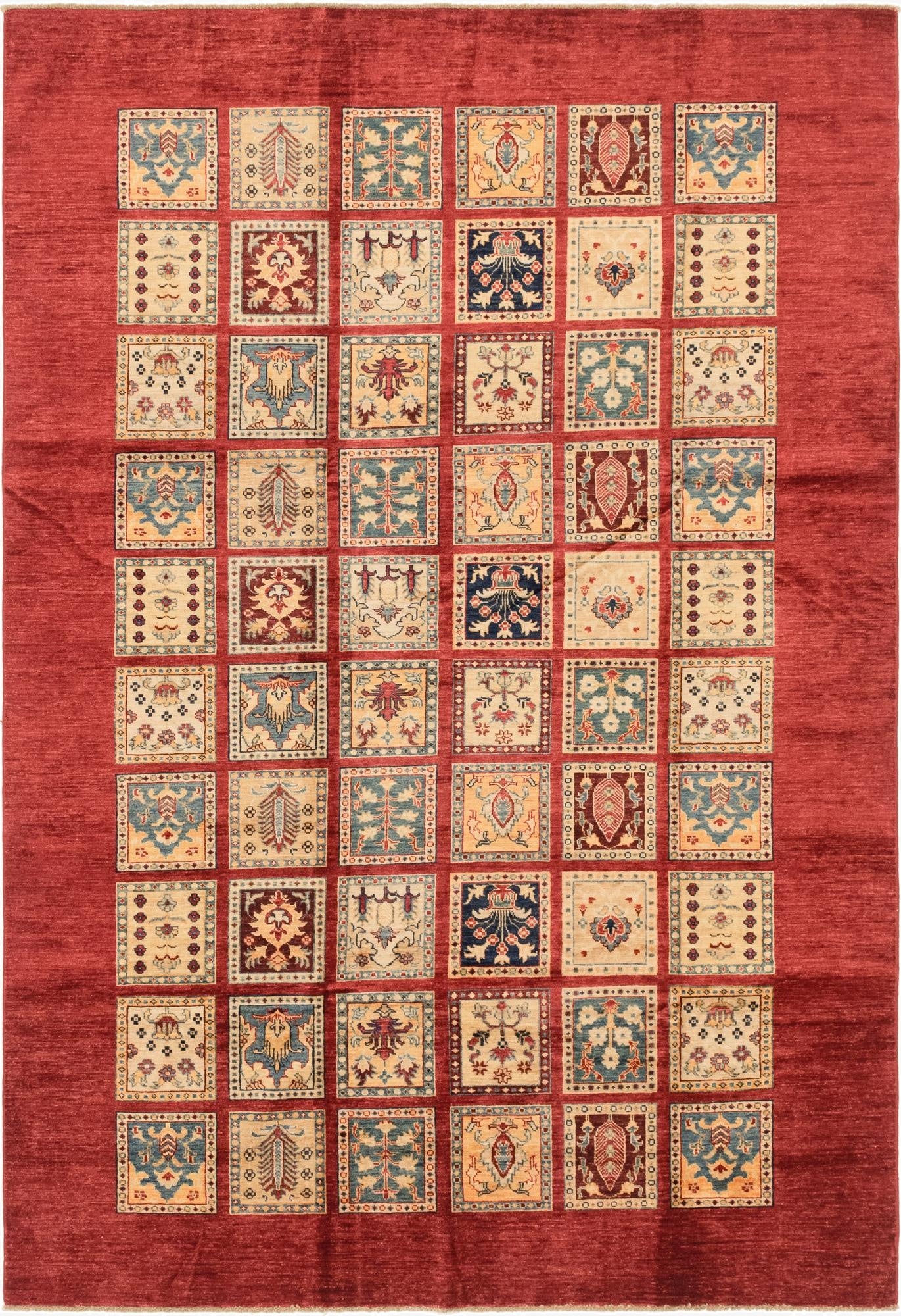  6' 8 x 9' 10  Hand Knotted Ariana Ziegler Rug