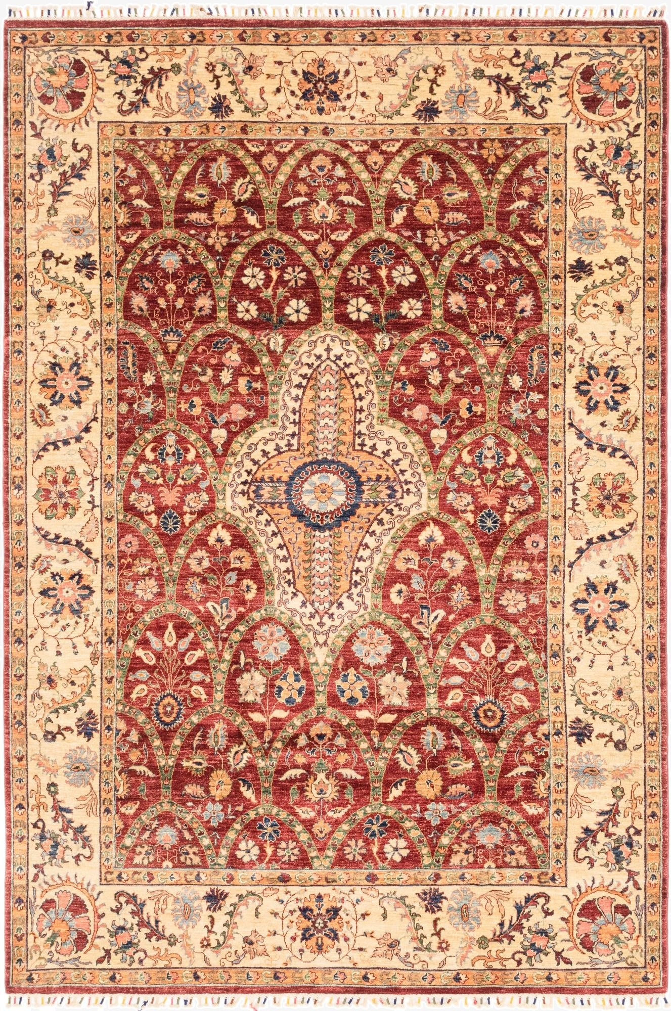  6' 10 x 10' 4  Hand Knotted Ariana Ziegler Rug