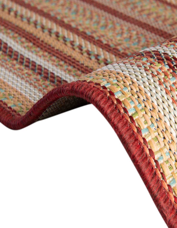 Detail image of  3' 3 x 5' 3  Washable Baja Indoor / Outdoor Rug