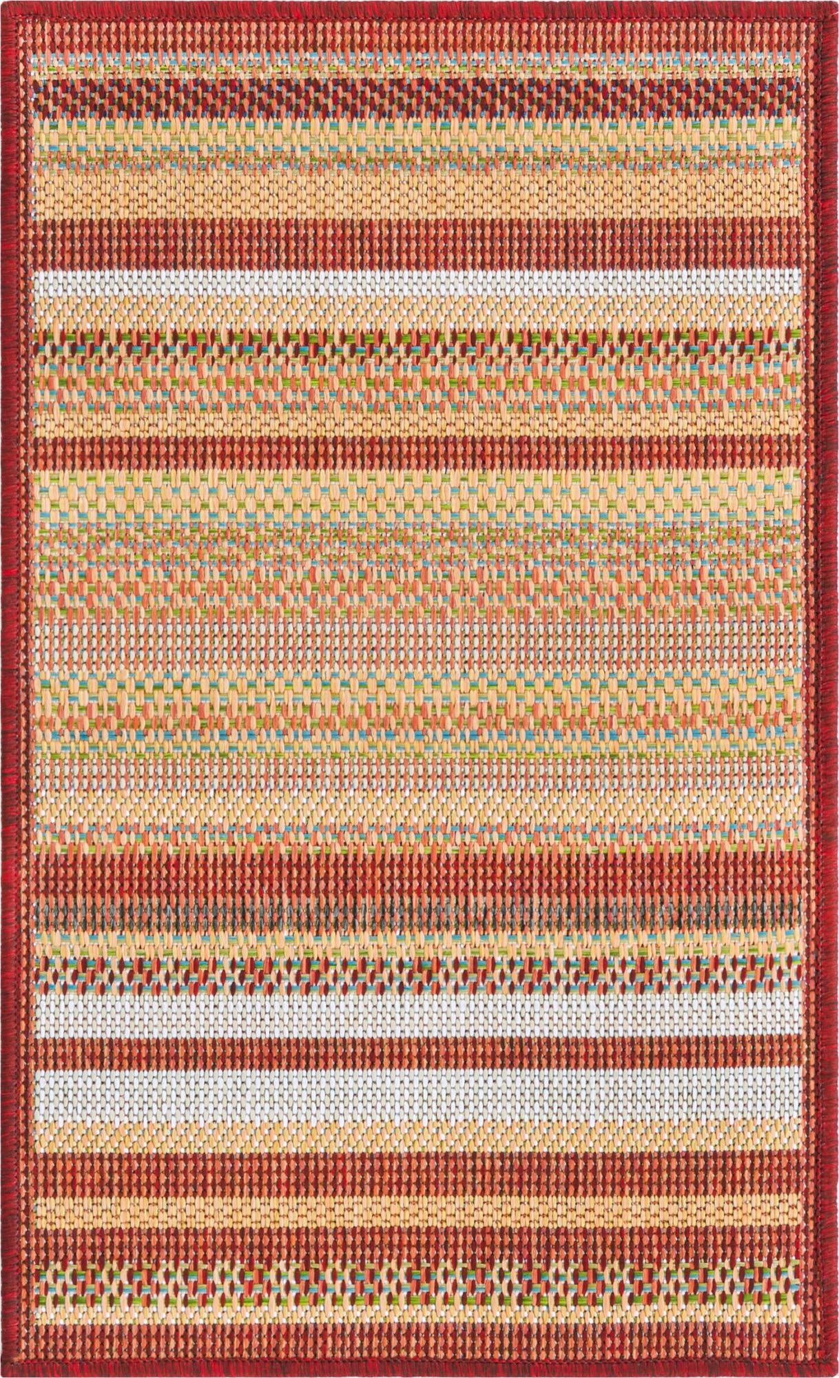  2' x 3'  Washable Baja Indoor / Outdoor Rug