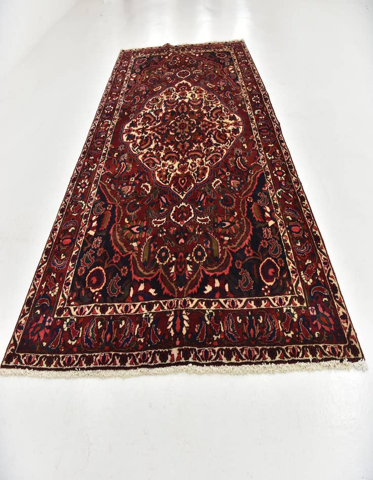 Detail image of 7' x 11' 3 Hand Knotted Bakhtiar Persian Wool Rug