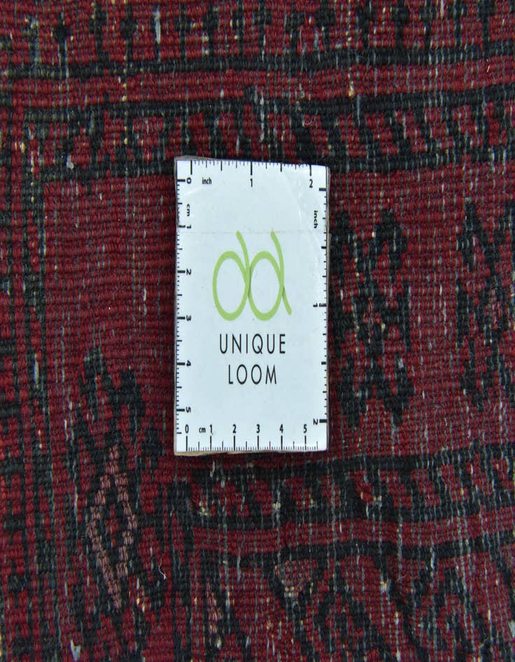 Detail image of  3' 5 x 6'  Hand Knotted Balouch Persian Wool Rug