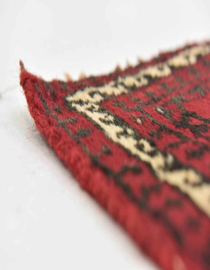 Detail image of  3' 5 x 6'  Hand Knotted Balouch Persian Wool Rug