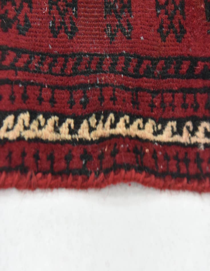 Detail image of  3' 5 x 6'  Hand Knotted Balouch Persian Wool Rug