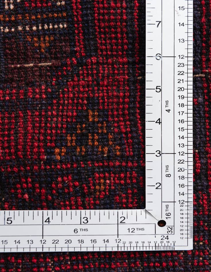 Detail image of  3' x 4' 7  Hand Knotted Balouch Persian Wool Rug