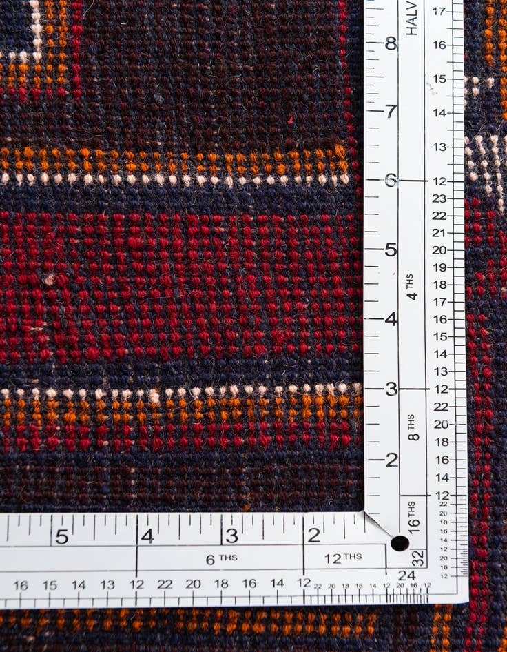 Detail image of  2' 10 x 4' 6  Hand Knotted Balouch Persian Wool Rug