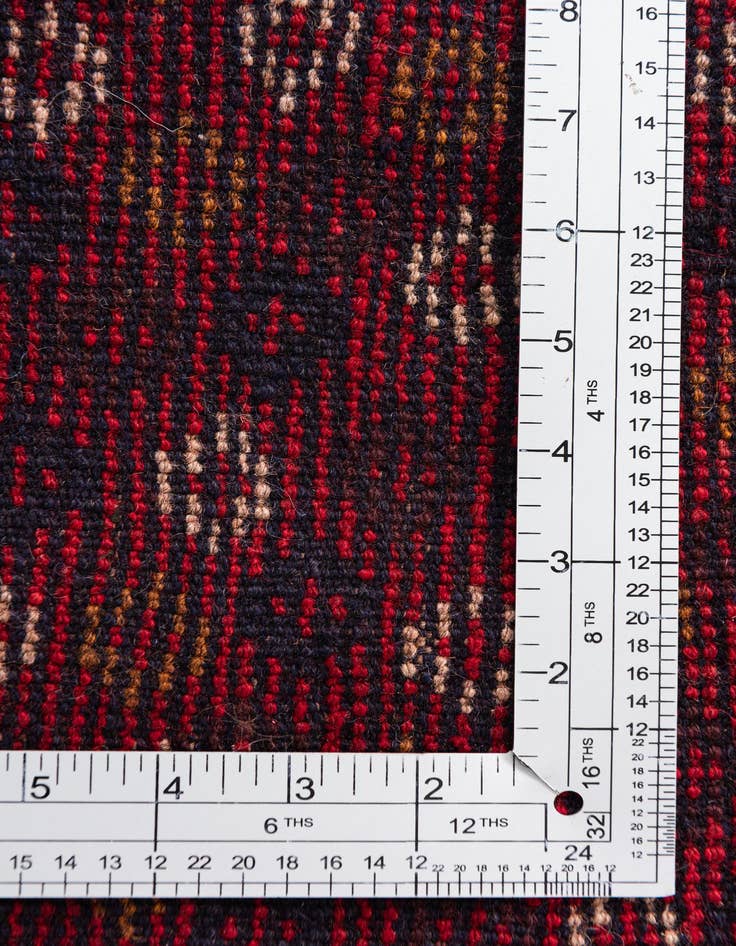 Detail image of  2' 10 x 4' 6  Hand Knotted Balouch Persian Wool Rug