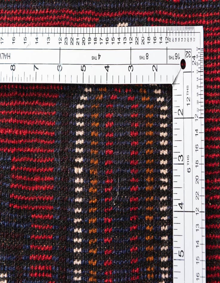 Detail image of  2' 9 x 4' 7  Hand Knotted Balouch Persian Wool Rug