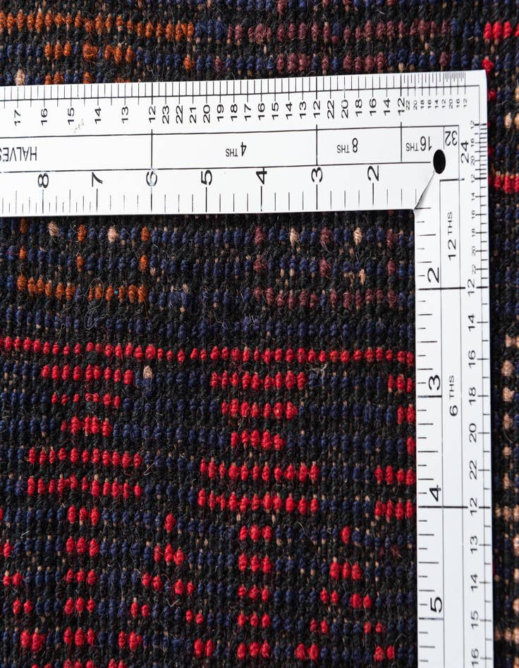 Detail image of  2' 9 x 4' 7  Hand Knotted Balouch Persian Wool Rug