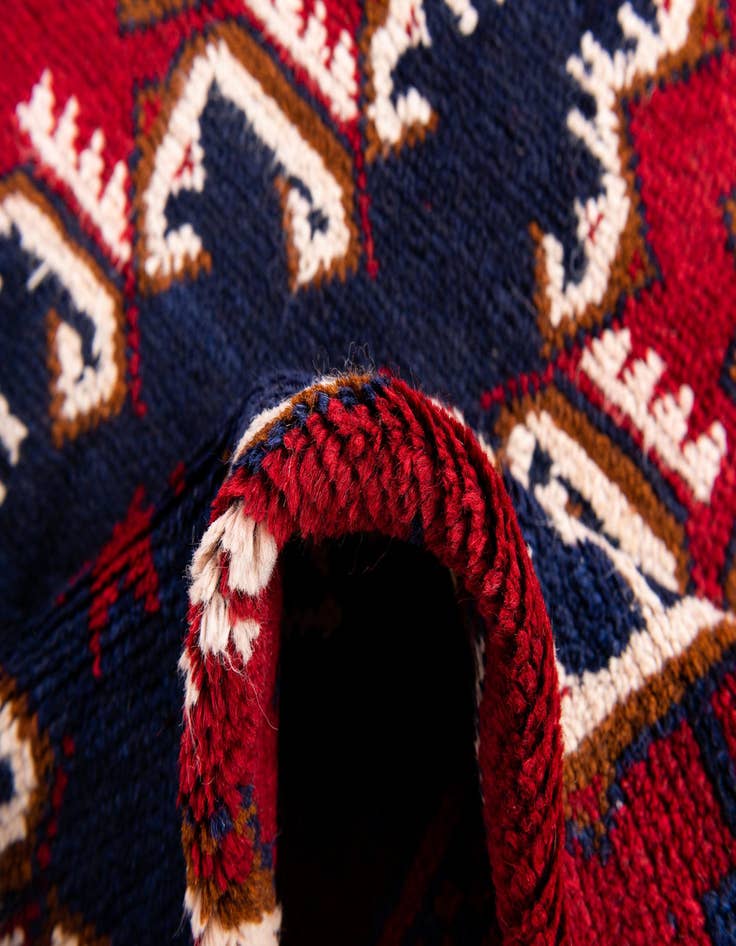 Detail image of  2' 9 x 4' 8  Hand Knotted Balouch Persian Wool Rug