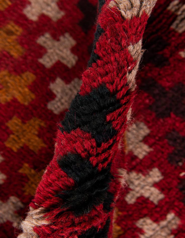Detail image of  2' 10 x 4' 8  Hand Knotted Balouch Persian Wool Rug