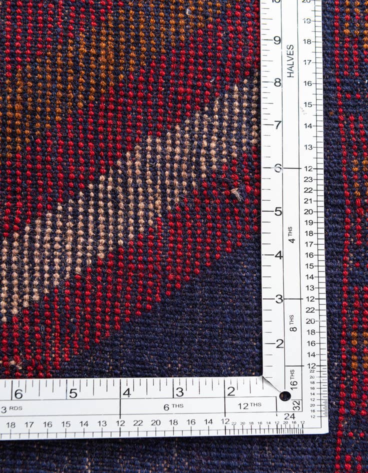 Detail image of  2' 9 x 4' 7  Hand Knotted Balouch Persian Wool Rug