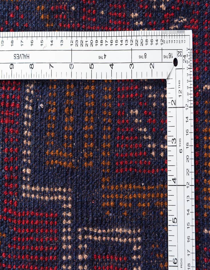 Detail image of  2' 9 x 4' 7  Hand Knotted Balouch Persian Wool Rug