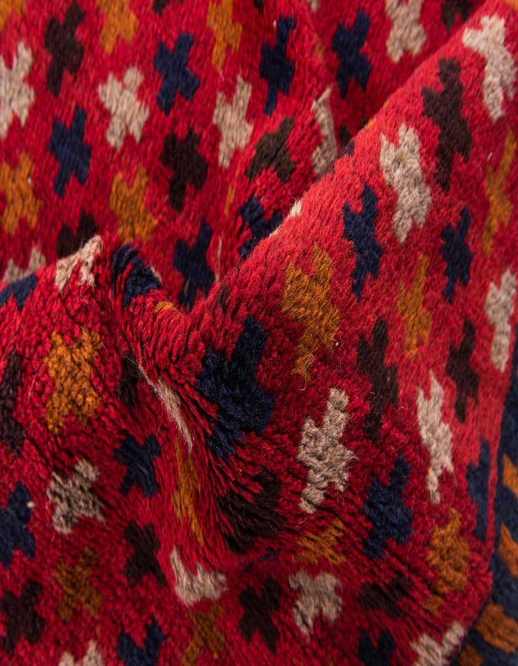 Detail image of  3' x 4' 5  Hand Knotted Balouch Persian Wool Rug