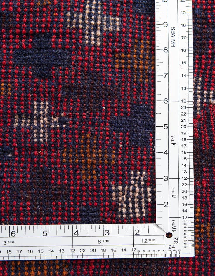 Detail image of  3' x 4' 5  Hand Knotted Balouch Persian Wool Rug