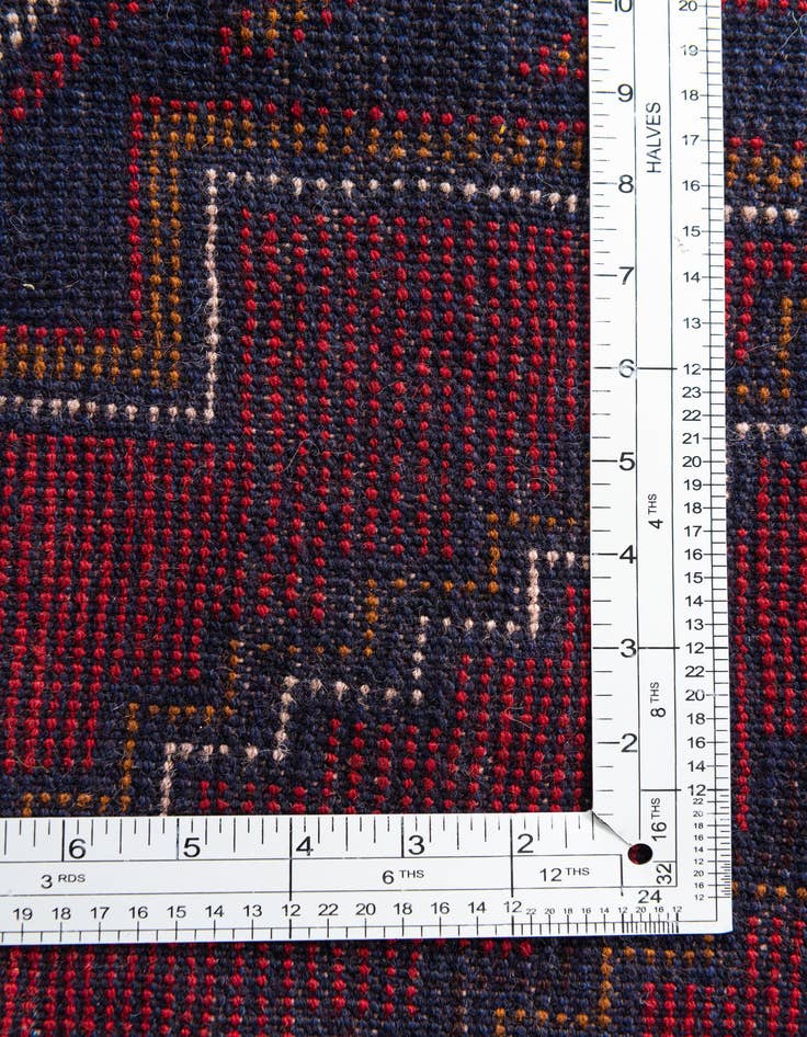 Detail image of  2' 9 x 4' 8  Hand Knotted Balouch Persian Wool Rug