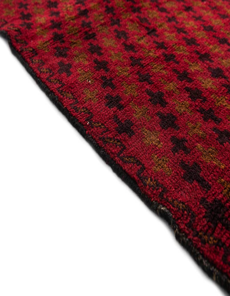 Detail image of  2' 9 x 4' 8  Hand Knotted Balouch Persian Wool Rug