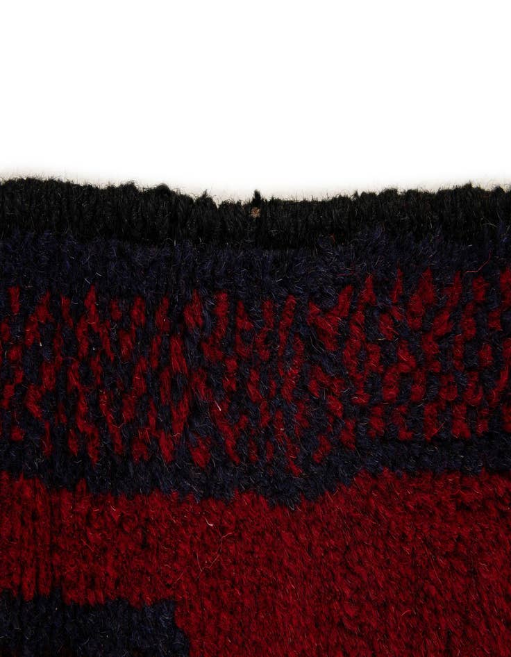 Detail image of  2' 9 x 4' 7  Hand Knotted Balouch Persian Wool Rug