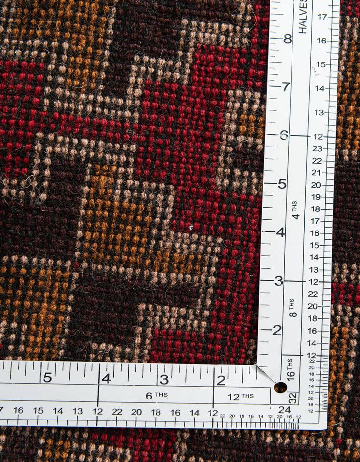 Detail image of  2' 10 x 4' 7  Hand Knotted Balouch Persian Wool Rug