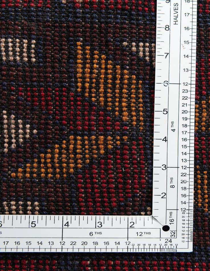 Detail image of  2' 10 x 4' 6  Hand Knotted Balouch Persian Wool Rug