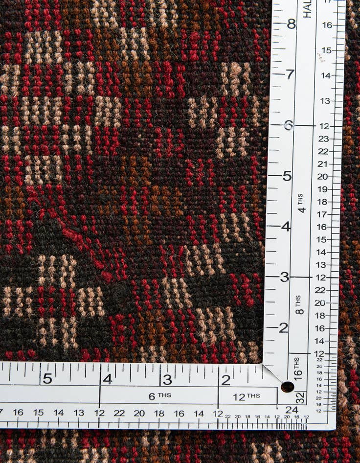 Detail image of  3' x 4' 6  Hand Knotted Balouch Persian Wool Rug