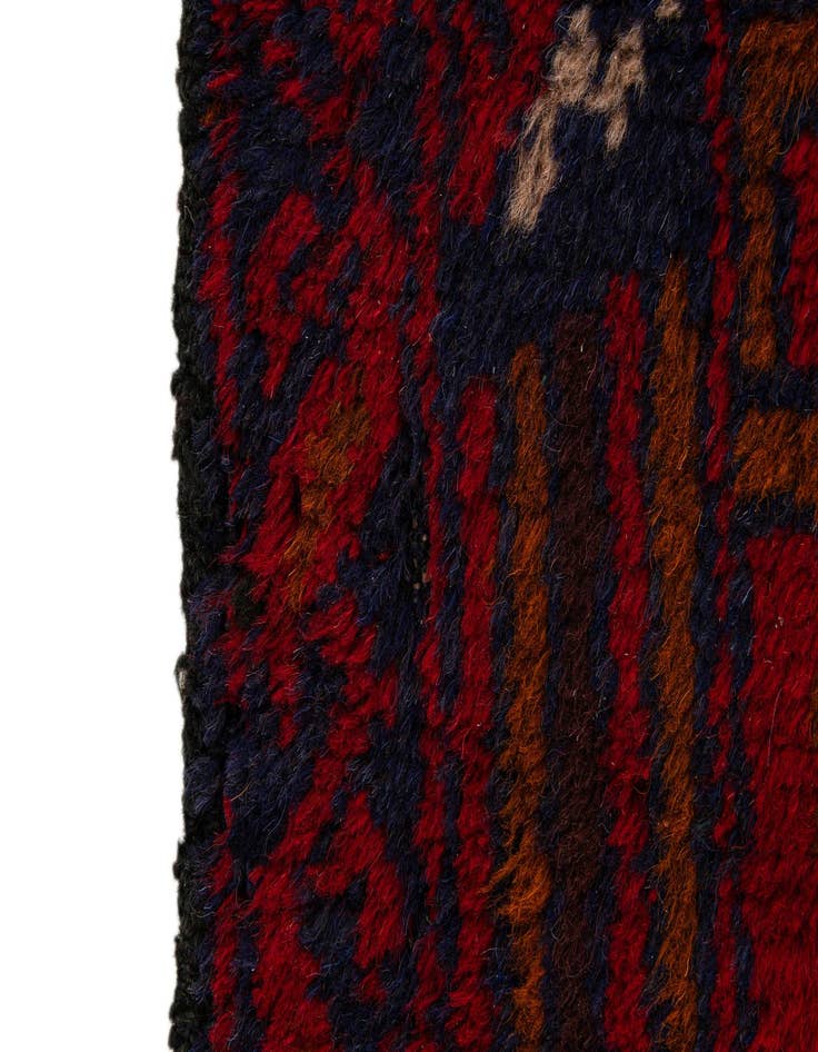 Detail image of  2' 8 x 4' 9  Hand Knotted Balouch Persian Wool Rug
