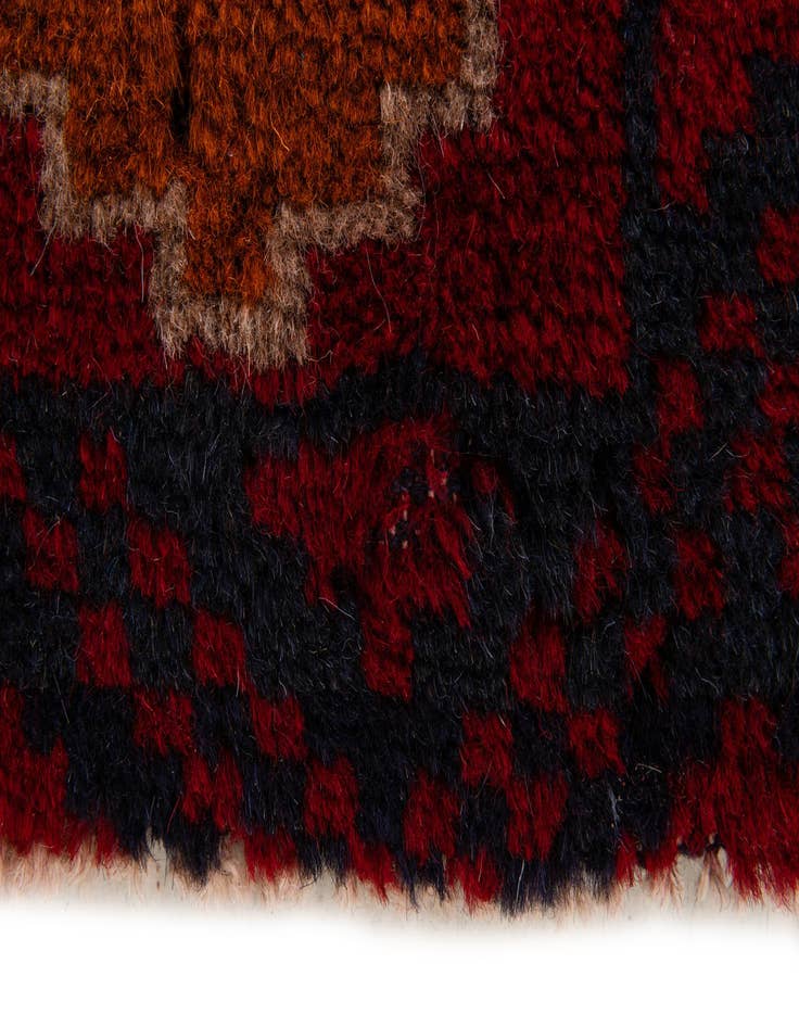 Detail image of  2' 10 x 4' 7  Hand Knotted Balouch Persian Wool Rug
