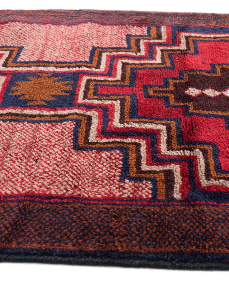 Detail image of  3' x 4' 5  Hand Knotted Balouch Persian Wool Rug