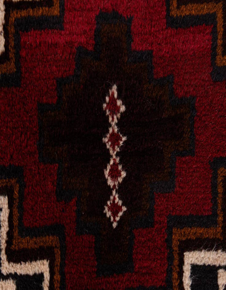 Detail image of  3' x 4' 3  Hand Knotted Balouch Persian Wool Rug