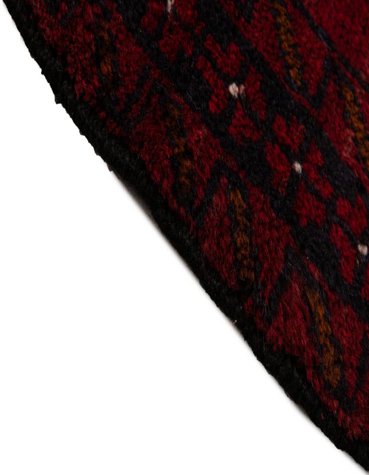 Detail image of  3' x 4' 7  Hand Knotted Balouch Persian Wool Rug