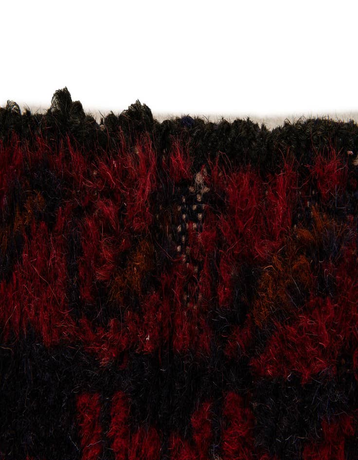 Detail image of  3' x 4' 7  Hand Knotted Balouch Persian Wool Rug