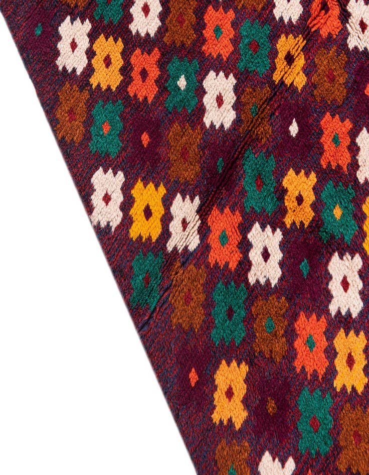 Detail image of  3' 10 x 6' 3  Hand Knotted Balouch Wool Rug