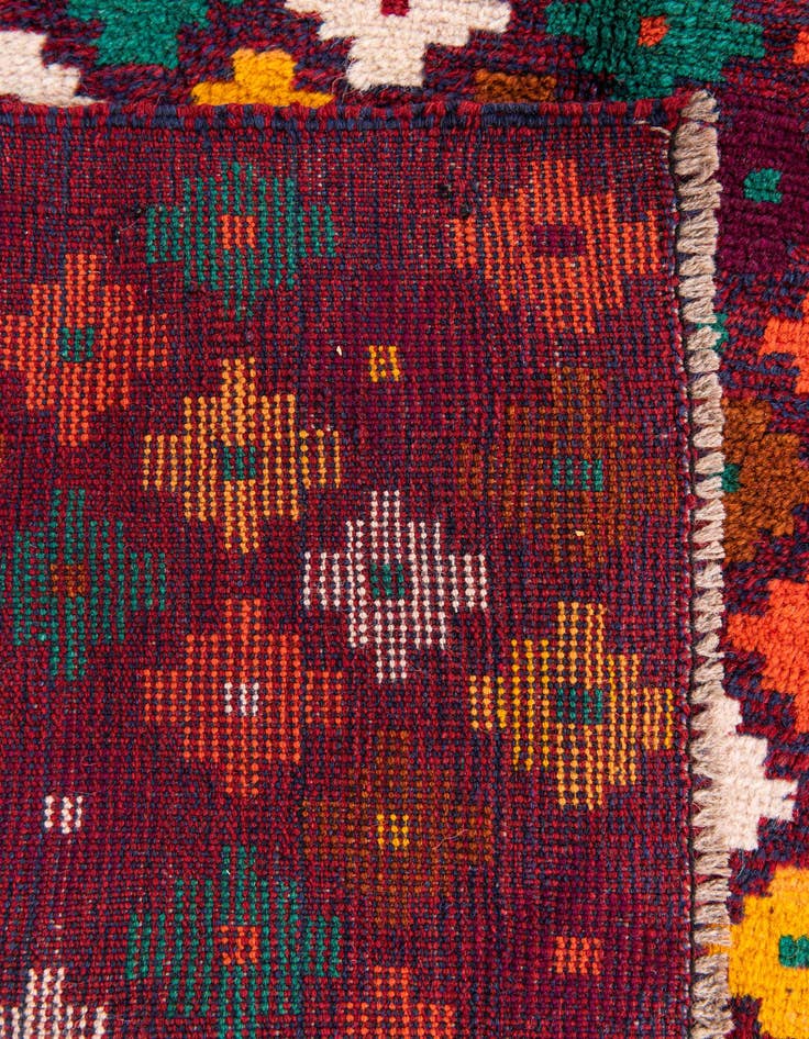 Detail image of  3' 10 x 6' 3  Hand Knotted Balouch Wool Rug