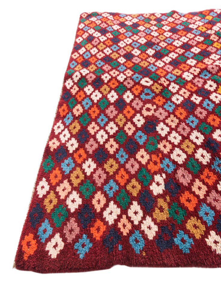 Detail image of  3' 10 x 5' 10  Hand Knotted Balouch Wool Rug